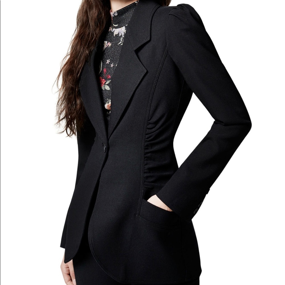 Smythe Ruched Blazer